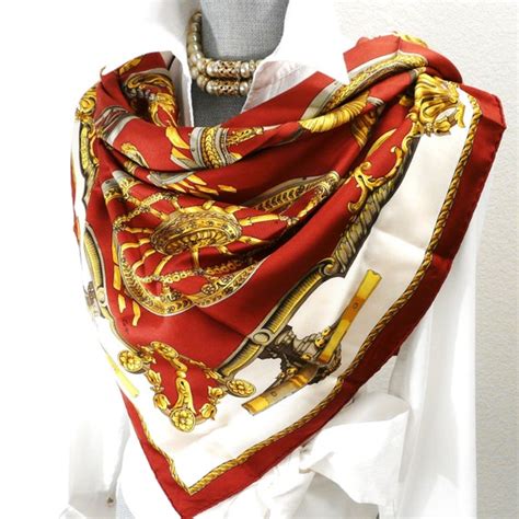 vintage hermes scarf roman|authentic Hermes scarf.